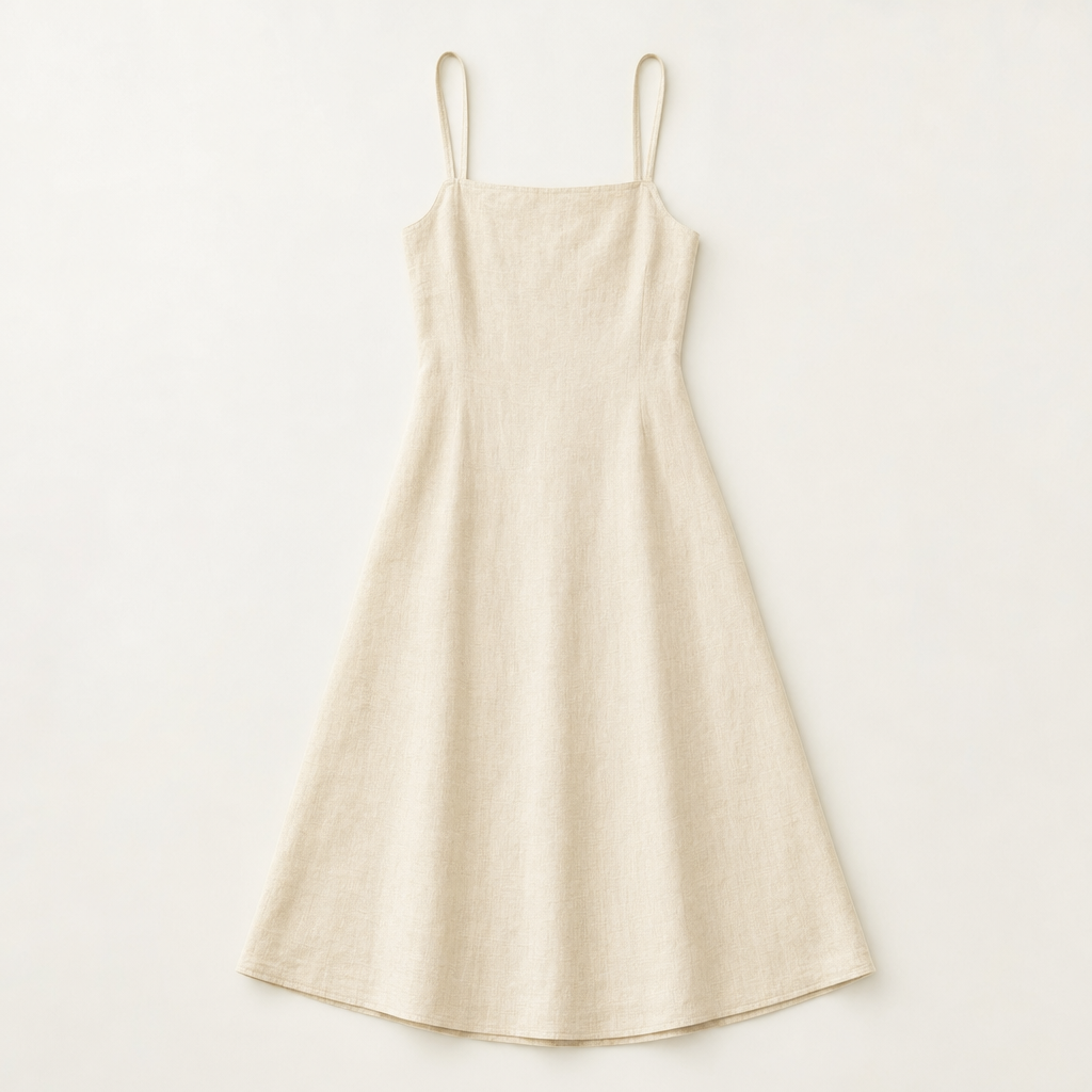 Linen midi