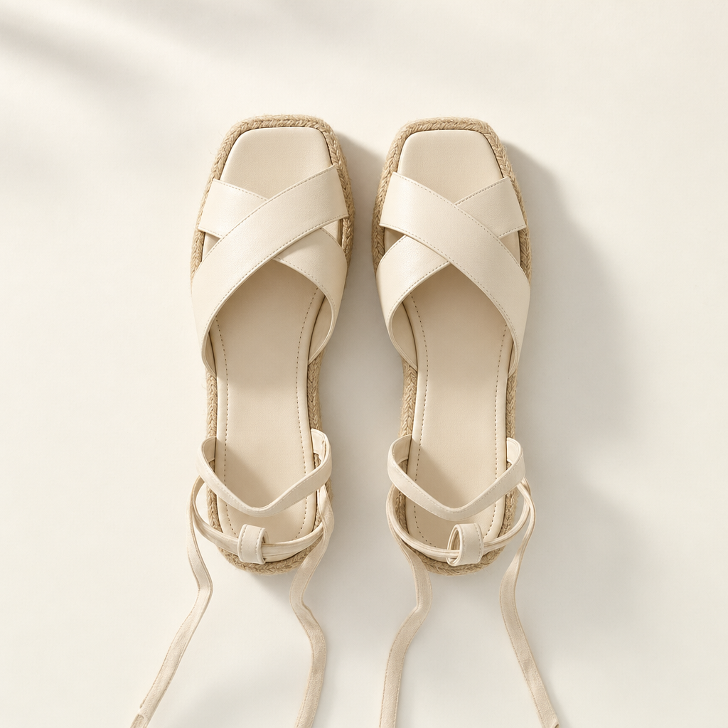 Espadrille flat